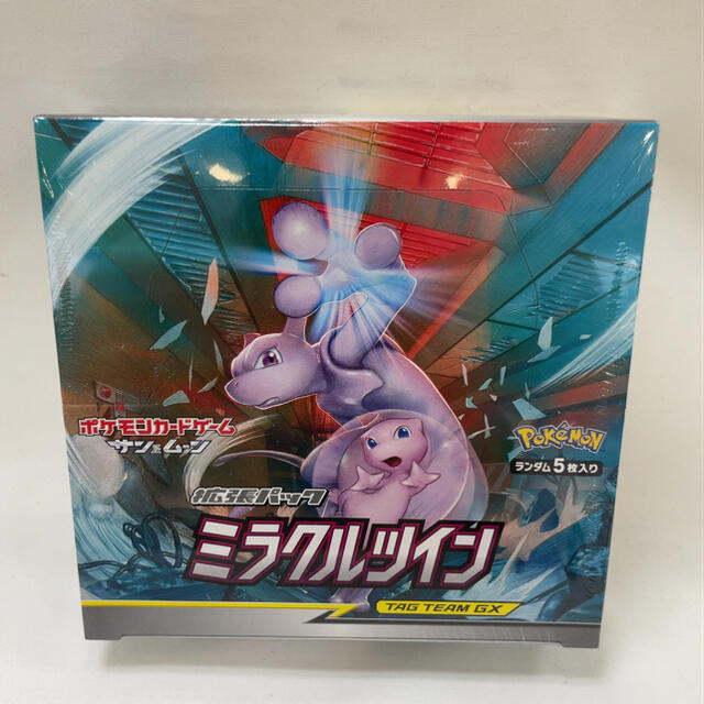 ポケモンカード ミラクルツイン 未開封 1box シュリンク付① - Box