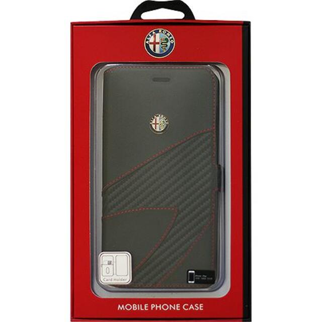 Alfa Romeo(アルファロメオ)のair-J アルファロメオ公式ライセンス品 手帳型ケース（1個） スマホ/家電/カメラのスマホアクセサリー(iPhoneケース)の商品写真