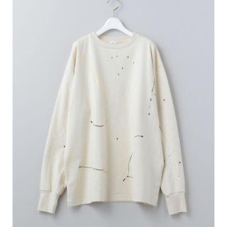 ビューティアンドユースユナイテッドアローズ(BEAUTY&YOUTH UNITED ARROWS)の＜6(ROKU)＞∴DRIPPING LONG SLEEVE (カットソー(長袖/七分))