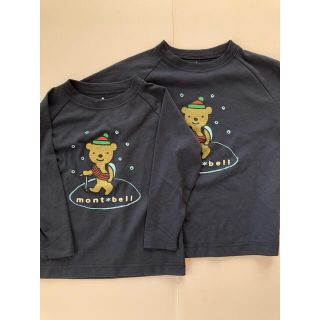 モンベル(mont bell)のmont-bell ロングTシャツ　2枚　100 110(Tシャツ/カットソー)