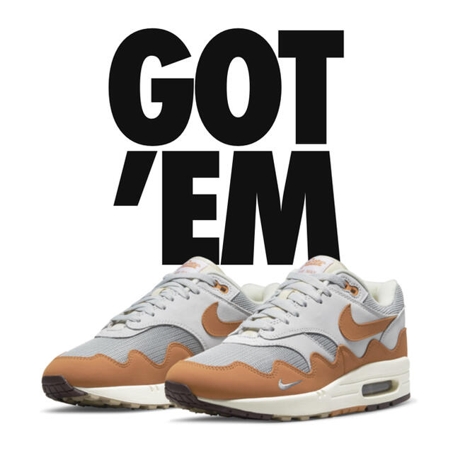 Patta  Nike Air Max 1 Monarch 26.5