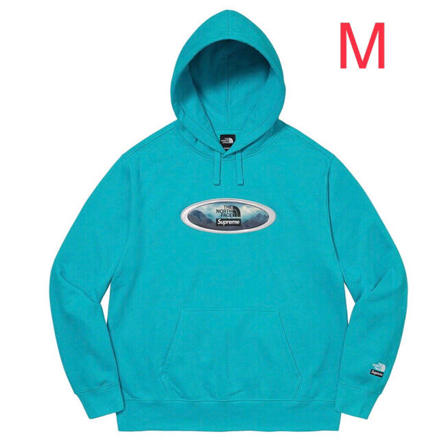 M Lenticular Mountains Hooded Sweatshirtトップス