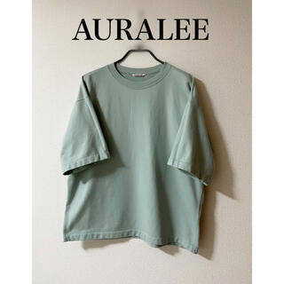 AURALEE オーラリー ◆スーパーハイゲージ スウェットビッグTシャツ(Tシャツ/カットソー(半袖/袖なし))