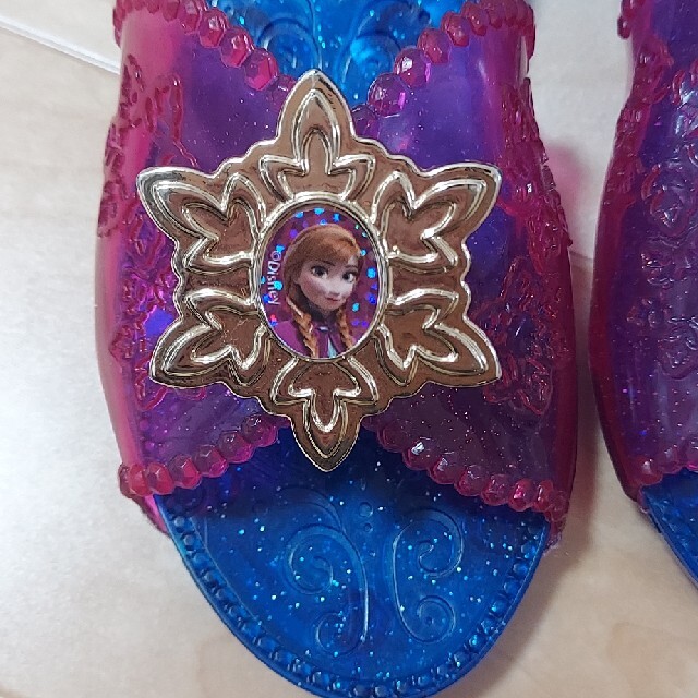 アナ雪 ハイヒール キッズ/ベビー/マタニティのキッズ靴/シューズ(15cm~)(サンダル)の商品写真