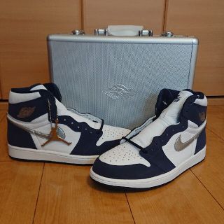 ナイキ(NIKE)のNIKE AIR JORDAN 1 "co.jp  MIDNIGHT NAVY"(スニーカー)