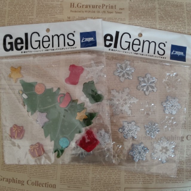 GelGems  2セット  クリスマス インテリア/住まい/日用品のインテリア小物(その他)の商品写真