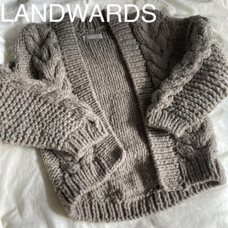 ランドワーズ(LANDWARDS)のLANDWARDS♡ケーブルニットカーディガン(カーディガン)