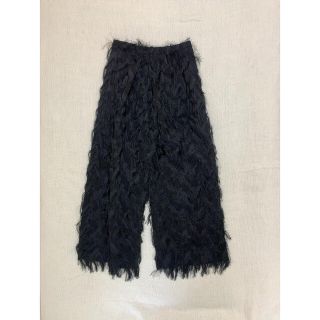 フレイアイディー(FRAY I.D)の【大人気完売ITEM】フェザーデザイン パンツ(クロップドパンツ)