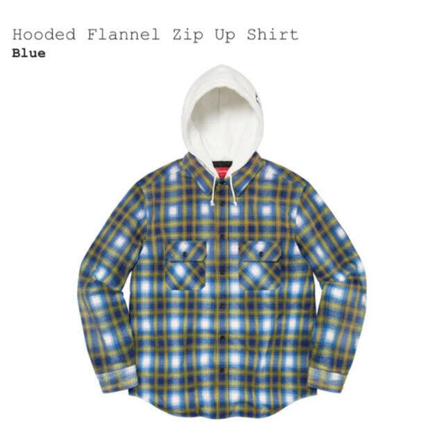 Supreme Flannel Zip Up Shirt