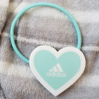 アディダス(adidas)のadidasヘアゴム ブルー(ヘアアクセサリー)