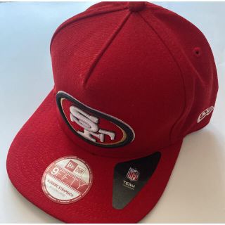 キャップ NFL SF サンフランシスコ 49ers 赤 キャップ ニューエラ(キャップ)