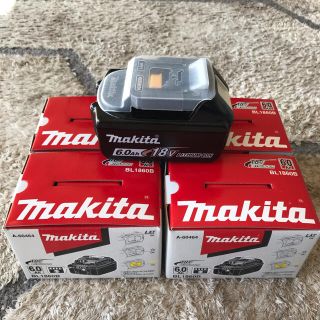 マキタ(Makita)のmakita 18V 6.0Ah バッテリー(工具/メンテナンス)