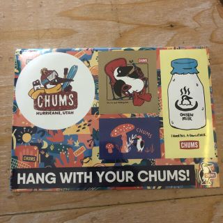 チャムス(CHUMS)のチャムス  21秋冬 ノベルティーステッカー 非売品　5枚セット(その他)