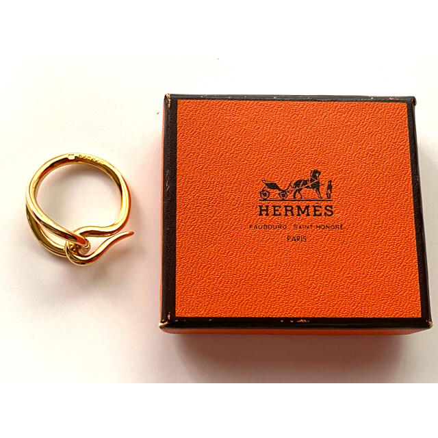 【送料無料（一部地域を除く）】 Hermes エルメス　スカーフリング　ジャンボ - バンダナ+スカーフ