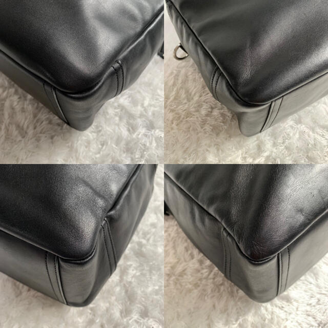 COACH(コーチ)の【極美品】コーチ　レキシトン　2way レザー　ビジネスバッグ　大容量　ブラック メンズのバッグ(ビジネスバッグ)の商品写真