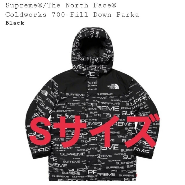 Supreme×TNF☆700-Fill Down Parkaシュプノースのサムネイル