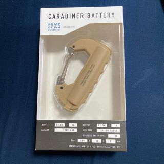 スノーピーク(Snow Peak)のカラビナ型 バッテリー CARABINER BATTERY(その他)