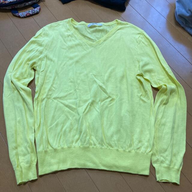 dazzlin(ダズリン)のdazzlin薄手セーター黄色 レディースのトップス(ニット/セーター)の商品写真