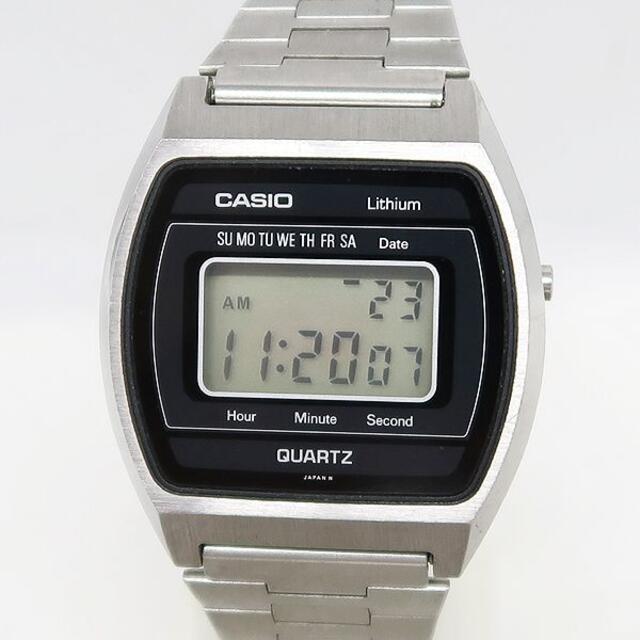 稼働品 CASIO カシオ デジタル 腕時計 B812　元祖チプカシ 時計メンズ