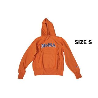 チャンピオン(Champion)のMOMA CHAMPION HOODIE ORANGE SIZE S (パーカー)