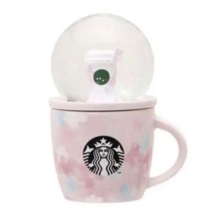 スターバックスコーヒー(Starbucks Coffee)のスターバックス　SAKURA2020スノーグローブ＆マグ89ml(グラス/カップ)