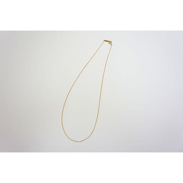 美品 ティファニー18K ゴールド チェーン ネックレス 41cm 1004L▲