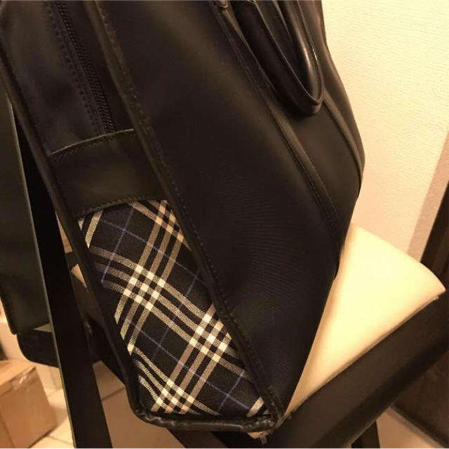 BURBERRY(バーバリー)の【中古】バーバリーブラックレーベル ナイロンブリーフケース メンズのバッグ(ビジネスバッグ)の商品写真