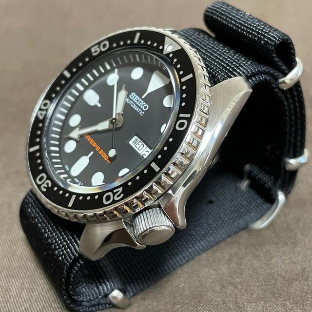 セイコーダイバーズ200m SKX007ブラックボーイ