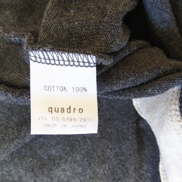 QUADRO(クアドロ)のクアドロ トレーナー メンズのトップス(Tシャツ/カットソー(半袖/袖なし))の商品写真