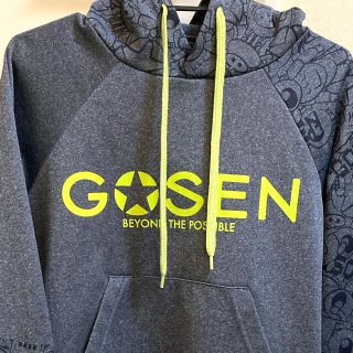 ゴーセン(GOSEN)の⭐️美品⭐️GOSEN 🤍バドミントン男女兼用プルオーバーパーカー SS(バドミントン)