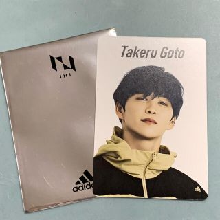 アディダス(adidas)のお値下げ！ INI 後藤威尊 オーソリティ adidas トレカ(アイドルグッズ)