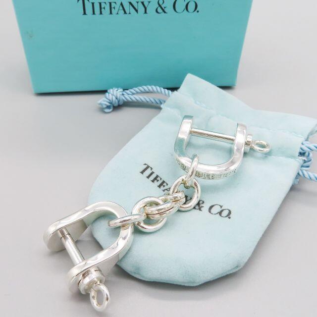 Tiffany & Co. - 極希少 美品 ヴィンテージ ティファニー ダブル 馬蹄 キーリング DD46