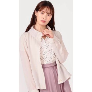 レッセパッセ(LAISSE PASSE)の☆レッセパッセ⭐︎新品♪スタンドカラージョーゼットブルゾン＊M(その他)