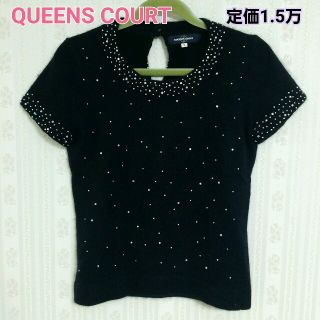 クイーンズコート(QUEENS COURT)のマリア様専用★極美カシミヤ混QWEENS COURT(ニット/セーター)