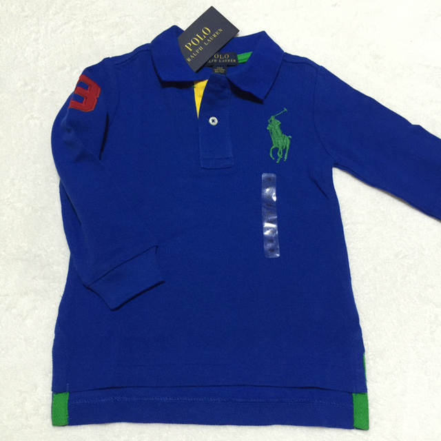 POLO RALPH LAUREN(ポロラルフローレン)の定価19,980円☆新品✨ビッグポニー ショールカラー カーディガン 100 キッズ/ベビー/マタニティのキッズ服男の子用(90cm~)(ジャケット/上着)の商品写真