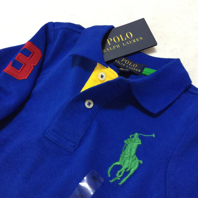 POLO RALPH LAUREN(ポロラルフローレン)の定価19,980円☆新品✨ビッグポニー ショールカラー カーディガン 100 キッズ/ベビー/マタニティのキッズ服男の子用(90cm~)(ジャケット/上着)の商品写真