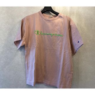 チャンピオン(Champion)のchampion♾ピンクTシャツ　M  少し分厚め💕(Tシャツ/カットソー(半袖/袖なし))