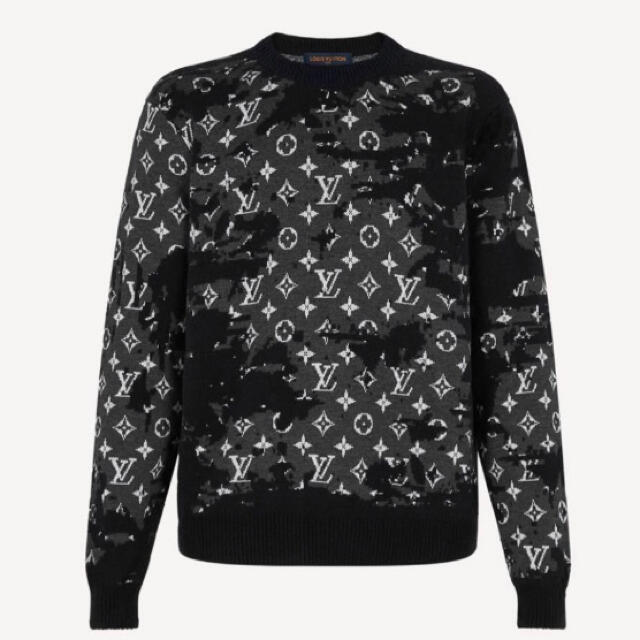 正規 21SS LOUIS VUITTON ルイ ヴィトン モノグラム ニット 超激安