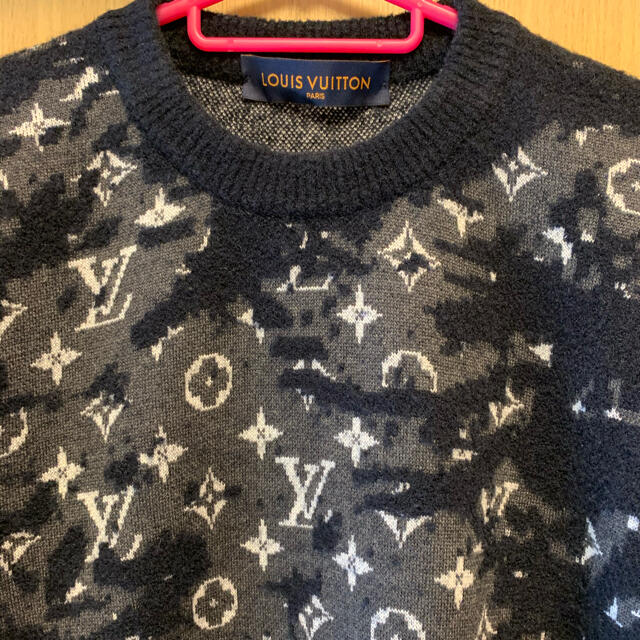 正規 21SS LOUIS VUITTON ルイ ヴィトン モノグラム ニット