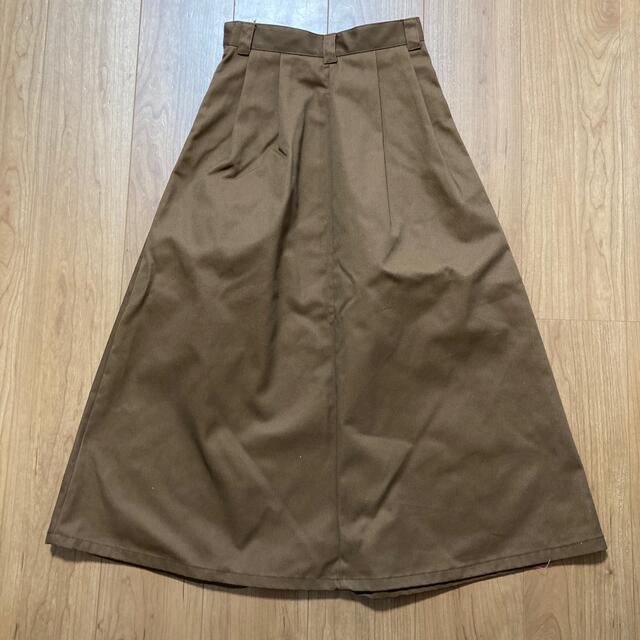 GU(ジーユー)のGU チノフレアロングスカート レディースのスカート(ロングスカート)の商品写真