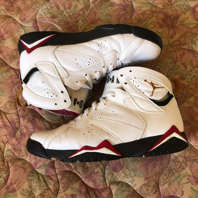 NIKE(ナイキ)の値下げ可！👍　AIR JORDAN7 カーディナル メンズの靴/シューズ(スニーカー)の商品写真