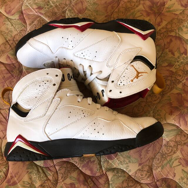 NIKE(ナイキ)の値下げ可！👍　AIR JORDAN7 カーディナル メンズの靴/シューズ(スニーカー)の商品写真