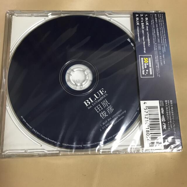 Johnny's(ジャニーズ)の新品未開封CD☆田原俊彦 BLUE（feat.LUVandSOUL） エンタメ/ホビーのCD(ポップス/ロック(邦楽))の商品写真