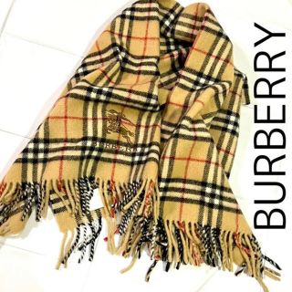 バーバリー(BURBERRY)の【BURBERRY】ひざ掛け ブランケット ノバチェック ウール100%(マフラー/ショール)