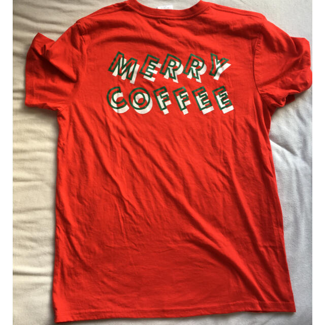 Starbucks Coffee(スターバックスコーヒー)のスタバ　クリスマスtシャツ　非売品 レディースのトップス(Tシャツ(半袖/袖なし))の商品写真