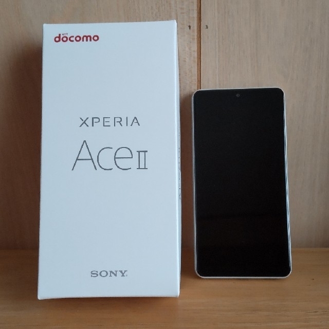 SONYシリーズ名SONY Xperia Ace II SO-41B ホワイト