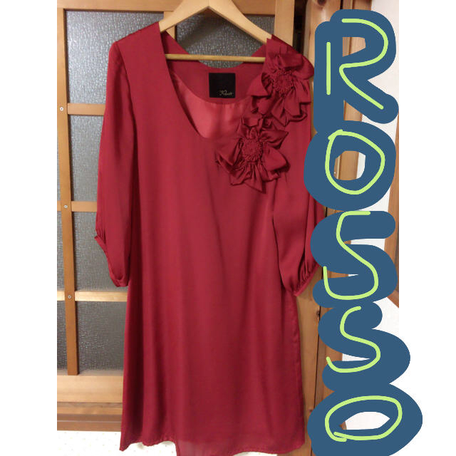 URBAN RESEARCH ROSSO(アーバンリサーチロッソ)のUR ROSSO♡フラワーワンピース レディースのフォーマル/ドレス(その他ドレス)の商品写真