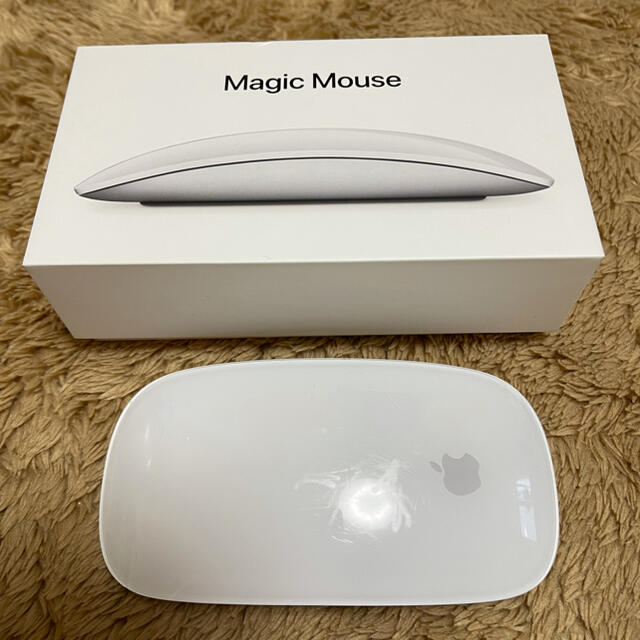 Apple(アップル)のAPPLE MAGIC MOUSE 2 WHITE スマホ/家電/カメラのPC/タブレット(PC周辺機器)の商品写真