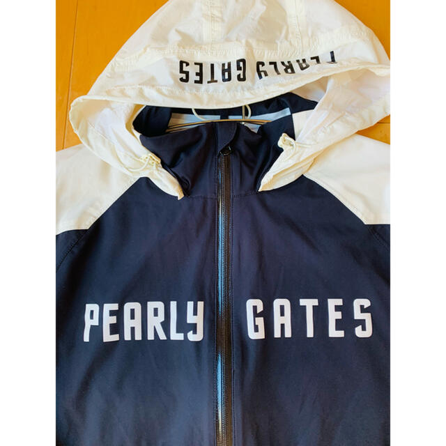 PEARLY GATES(パーリーゲイツ)のパーリーゲイツ　レインウェア　袋付き スポーツ/アウトドアのゴルフ(ウエア)の商品写真