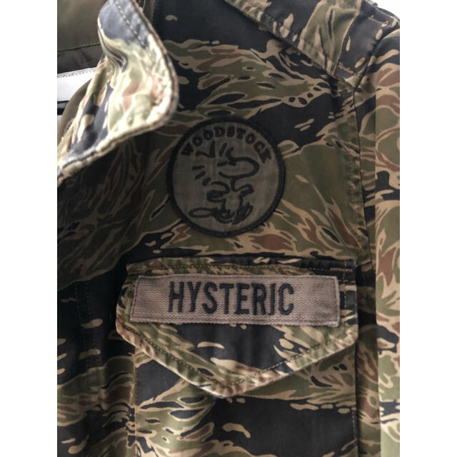 HYSTERIC GLAMOUR(ヒステリックグラマー)の値下げ❗️ ヒステリックグラマー　ミリタリージャケット メンズのジャケット/アウター(ミリタリージャケット)の商品写真